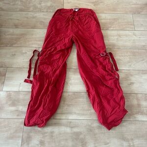 Urban outfitters red pants size xs